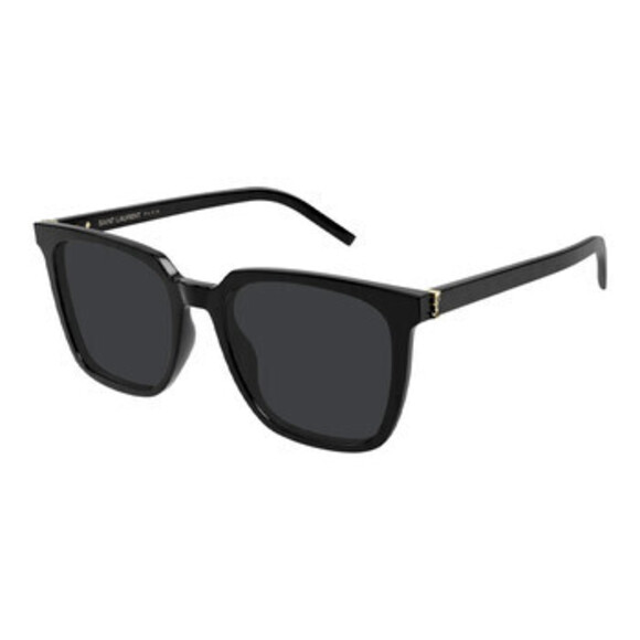 NEW WITH TAGS Saint Laurent Black Square Ladies Sunglasses SL M146 001 54